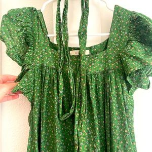 Green Doen sleeveless dress